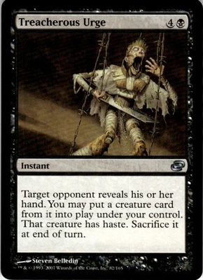 MTG Treacherous Urge NEARMINT NM / Magic The Gathering : Planar Chaos - Image 1 of 2