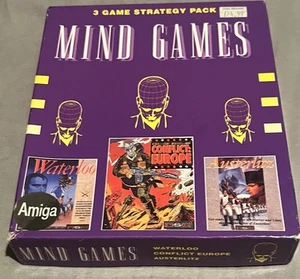 MIND GAMES WATERLOO, conflict Europe and Austerlitz 3 Game by PSS Amiga - Photo 1/8