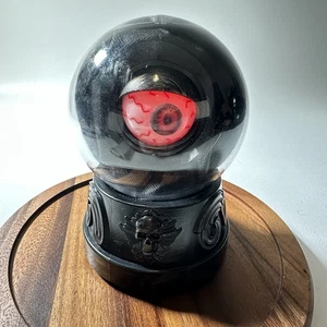 SEE VIDEO 2016 Gemmy Halloween Talking Animated Crystal Eyeball Motion Activated - Picture 1 of 9