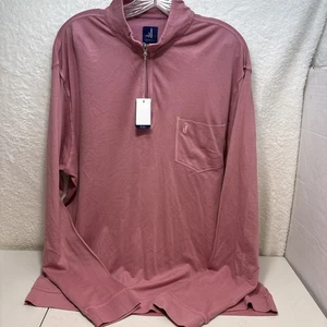 Johnnie-O Derek Maglione Uomo 1/4 Zip Bandana Colore Uomo Tg XL Golf Preppy - Foto 1 di 9