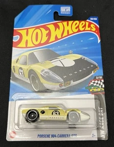 hot wheels porsche 904 carrera gts amarillo - Imagen 1 de 5