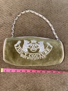 Juicy Couture Bag Purse Authentic Vintage Green Pink Barrel Scottie Tootsie Roll - Picture 1 of 12