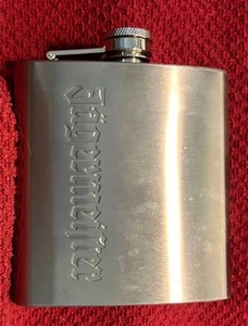 Jägermeister Edelstahl Flachmann 6 Unzen - Bild 1 von 6