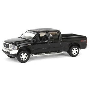 1/64 2004 F-250 Super Duty Crew Cab Pickup Truck Black, Motormax Diecast 400243 - Picture 1 of 6
