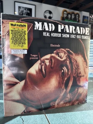 MAD PARADE REAL HORROR SHOWS (1982-1983 DEMOS) VINYL LP HOSTAGE RECORDS HR063 - Image 1 of 3