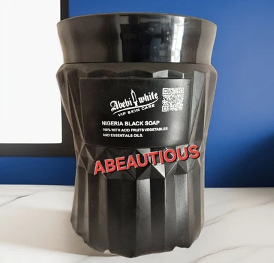 ABEBI WHITE PURE ORGANIC LIGHTENING BLACK SOAP