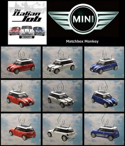 2003 Austin Mini Cooper S Weihnachtsschmuck italienischer Job rot weiß blau NEU 1/43 - Bild 1 von 37
