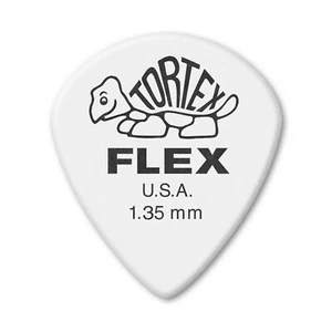 Jim Dunlop Tortex Flex Jazz III XL 1.35mm Plectrums - (Bag of 12 Picks) - Picture 1 of 2