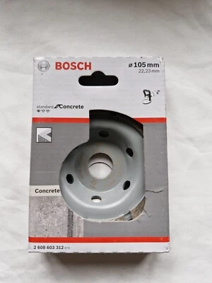 Bosch Diamond Pot Disc Standard for Concrete 105 x 22.23 x 3 mm - Image 1 of 2