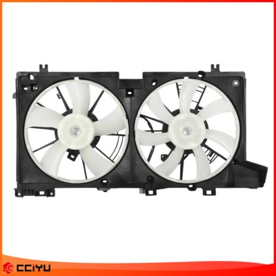 623470 New Radiator Condenser Cooling Fan Fit For 15 16-19 Subaru Legacy Outback Foto 1 de 4