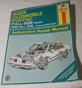 1985 - 1998 Buick Oldsmobile Pontiac Full-Size FWD Models Haynes 19020 Manual - Picture 1 of 4