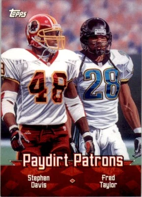 2000 Topps Combos #TC7 Stephen Davis/Fred Taylor - Image 1 of 2