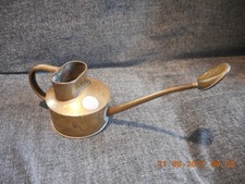 Vintage Haws long reach solid brass watering can + rose, indoor/outdoor bonsai