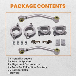 2" Front Rear Lift Kit W/ Spacers For Jeep Compass Patriot MK 07-17 - Picture 1 of 10