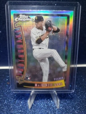 2022 Topps Chrome Sonic Lite 1996 Youthquake #YQ-18 MacKenzie Gore - Image 1 of 2