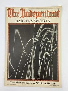 The independent harpers weekly Nov 16, 1918 world war 1 soldiers Army Navy - Picture 1 of 9