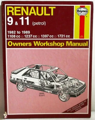 Haynes - Renault 9&11 (Gasolina) / 1982-1989 / Propietario Taller Manual Usado - Imagen 1 de 4