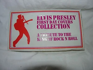 Elvis Presley First Day Covers Collection Tribute to King of Rock n Roll Set  - Bild 1 von 4