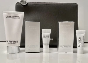 La Prairie 4 Pc Set - Luxe Creme + Luxe Eye Cream, Foam Cleanser, Bag - Picture 1 of 1