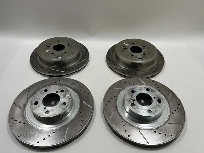 ✅13-20 Juego de rotores perforados y ranurados Subaru BRZ Scion FRS Toyota 86 GT Foto 1 de 4
