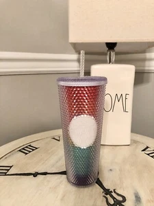 STARBUCKS RAINBOW PRIDE STUDDED TUMBLER SUMMER 2020 - Imagen 1 de 2