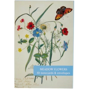 Paquete de 10 tarjetas en blanco Meadow Flowers del Museo Fitzwilliam de la Universidad de Cambri - Imagen 1 de 5