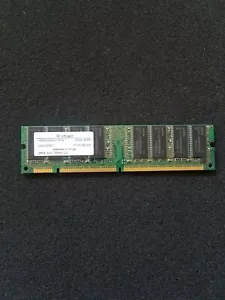 Infineon 256MB , PC-133U , SDRAM , 168 pin , Model # HYS64V32220GU-7.5-C2 - Picture 1 of 3