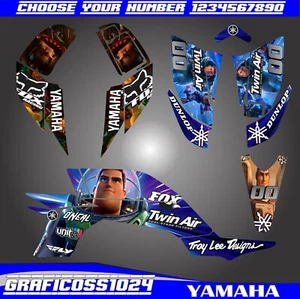 YFZ450 2003 2004 2005 2006 2007 2008 Yamaha Graphic decal kit stickers - Picture 1 of 5