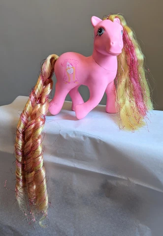 My Little Pony RAPUNZEL Mail Order Exclusive Vintage G1 Rare **Gorgeous** Cover