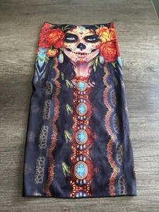 NWOT Day of the Dead Neck Gaiter Mask Motorcycle Hunting Outdoor Sports - Picture 1 of 4