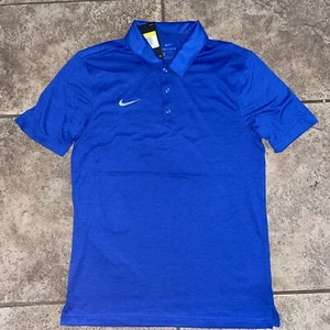 Polo uomo Nike DriFit blu nuova con etichetta S - Foto 1 di 4