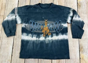 Vintage Scooby Doo Tie Dye Longsleeve Shirt Youth Kids Size Medium - Picture 1 of 6