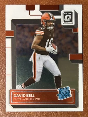 2022 Donruss Optic David Bell Rated Rookie #232 Cleveland Browns - Image 1 of 2