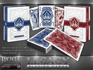 Bicycle Legacy Red Playing Cards Deck Brand New Sealed - Picture 1 of 6