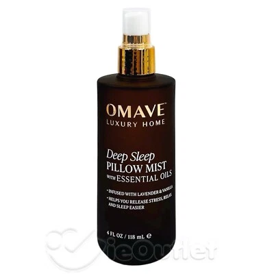NEW Omave Luxury Home Deep Sleep Pillow Mist Room Spray - Lavender & Vanilla - Image 1 of 2