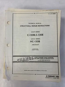 C-130B, C-130E, HC-130B Structural Repair Instructions TO 1C-130B-3 - Original - Picture 1 of 22