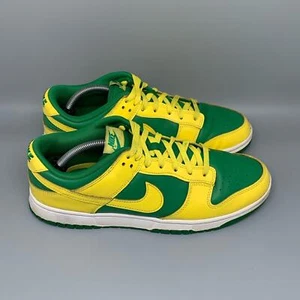 Nike Dunk Low Retro Reverse Brasil Zapatos para Correr DV0833-300 Para hombres Talla 11 - Imagen 1 de 10