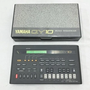 YAMAHA QY10 Mobile Sequencer Rhythm Machine Sampler Tested From Japan - Used - Picture 1 of 5