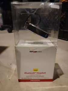 Jabra VBT3050 Universal Wireless Bluetooth Headset Verizon 100% New Silver Black - Picture 1 of 5