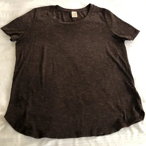 FADED GLORY ladies 1X (16w) Brown T Shirt - Picture 1 of 4