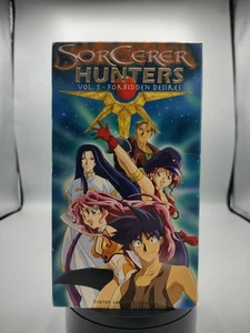 Sorcerer Hunters Vol 5 Forbidden Desires Anime VHS Video TapeEnglish Dubbed - Foto 1 di 3