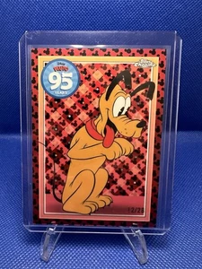 2025 Topps Chrome Disney Pluto 95 Years Anniversary PL-9 Mickey Refractor 12/28 - Bild 1 von 2