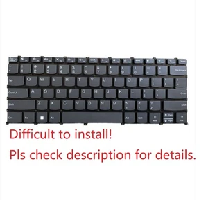 US Non-Backlit Keyboard compatible with Lenovo PN: LCM19H93US-686 PR4S-US - Zdjęcie 1 z 1