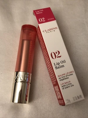 娇韵诗润唇膏 02 Pitaya 2.9 克 全新带盒 正装 — 第 1/4 张图片