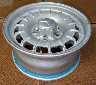 Mercedes R107 Alloy Wheel Rim 280SL 380SL 450SL W123 300TD 300D 14" Wheel Rim - Image 1 of 4