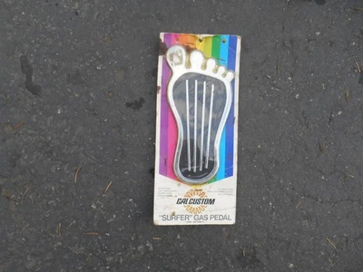 Pedal de gas surfista vintage Cal Custom 3034 NOS 1970 Foto 1 de 4
