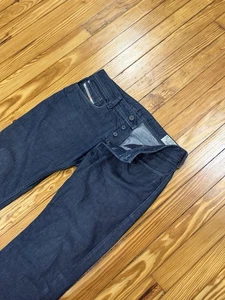 Diesel Zatiny Jeans Men's Blue Denim Button Fly Bootcut Actual 34x32 - Picture 1 of 5