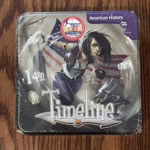 Timeline American History Card Game – Asmodee Tin – New & Sealed - Picture 1 of 2