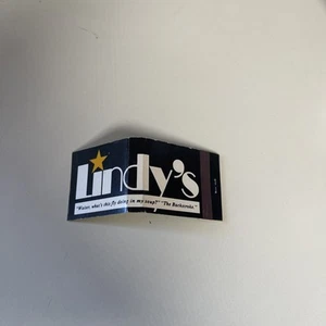 Vintage Lindy's Restaurant Broadway W 51st St New York City Matchbook Unstruck - Picture 1 of 2