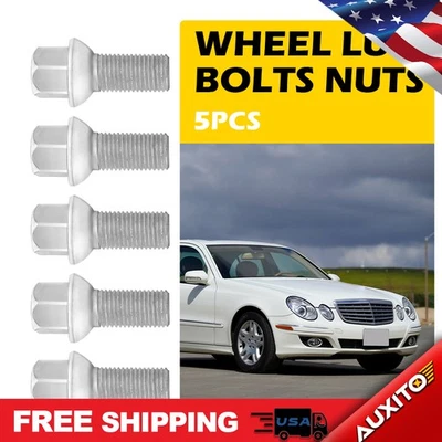5X Tuercas Tornillos de rueda para Mercedes Benz ML450 ML350 ML500 ML55 ML63 R320 R350 Foto 1 de 4